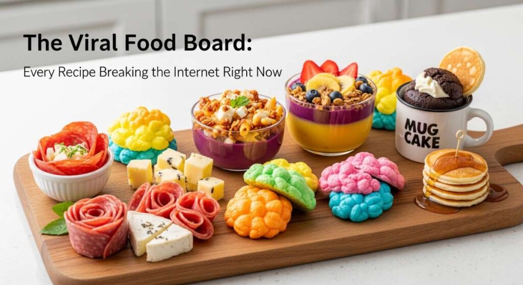 featured: the viral food board: every recipe breaking the internet right now