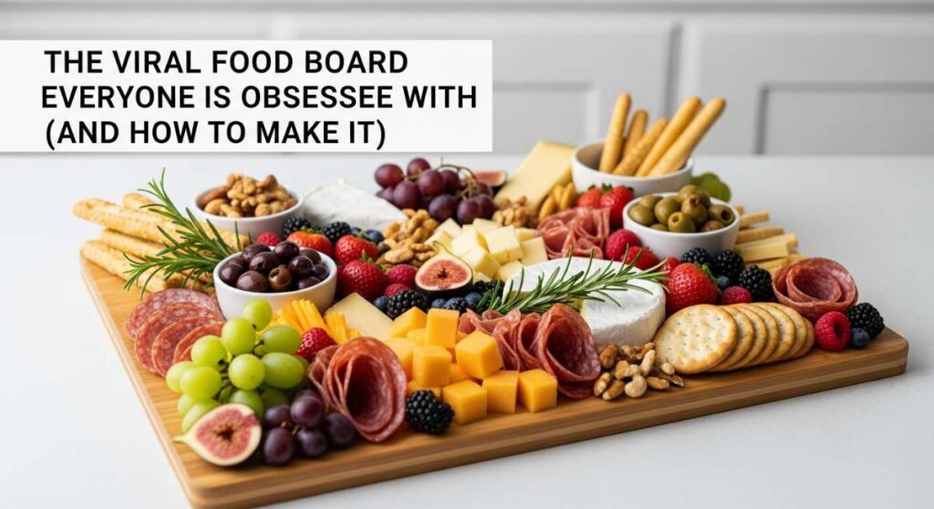 featured: the viral food board everyone is obsessed with (and how to make it)