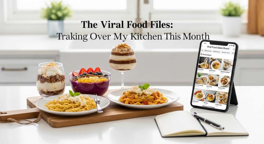 featured: the viral food files: trends taking over my kitchen this month