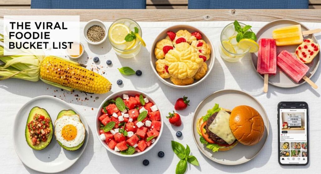 featured: the viral foodie bucket list: must try summer bites & cravings