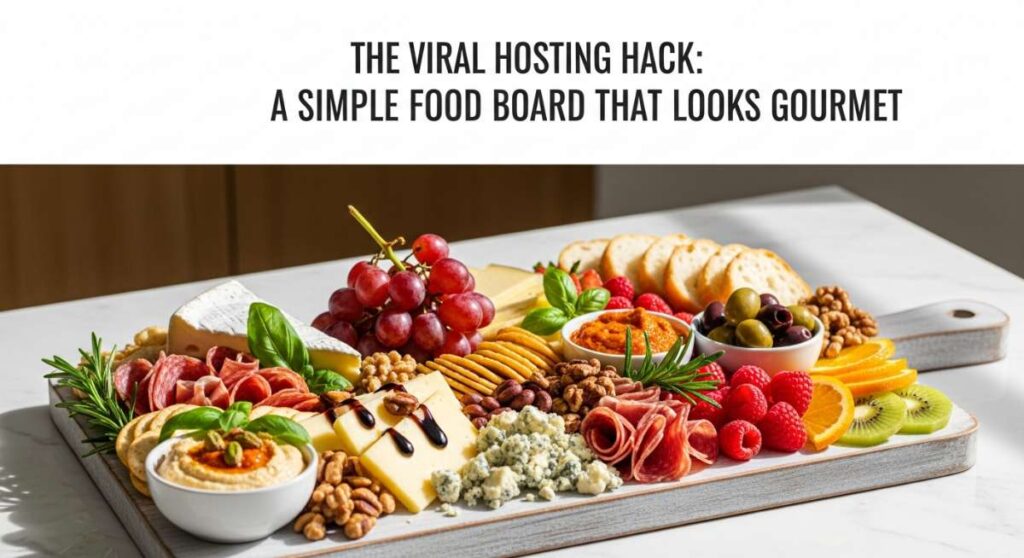 featured: the viral hosting hack: a simple food board that looks gourmet
