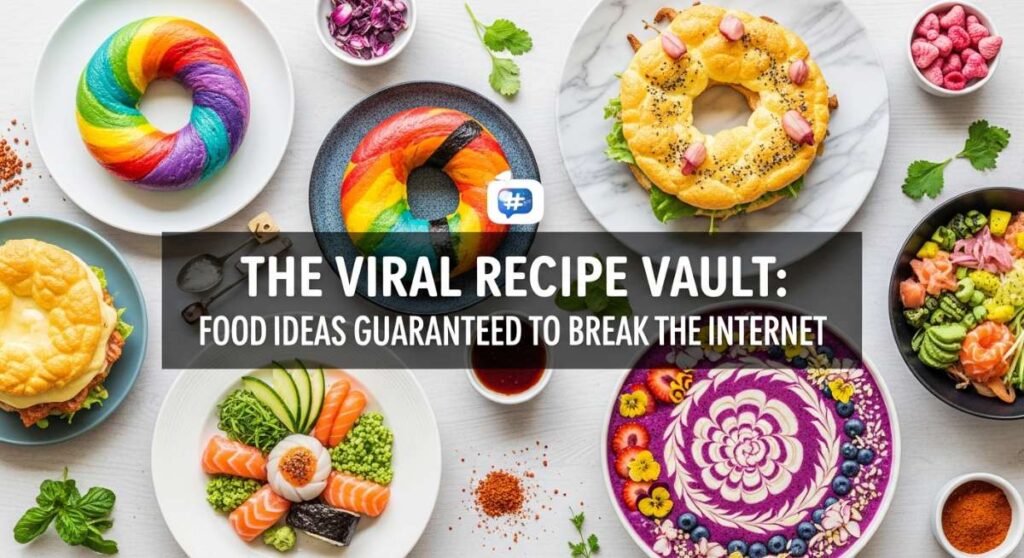 featured: the viral recipe vault: food ideas guaranteed to break the internet