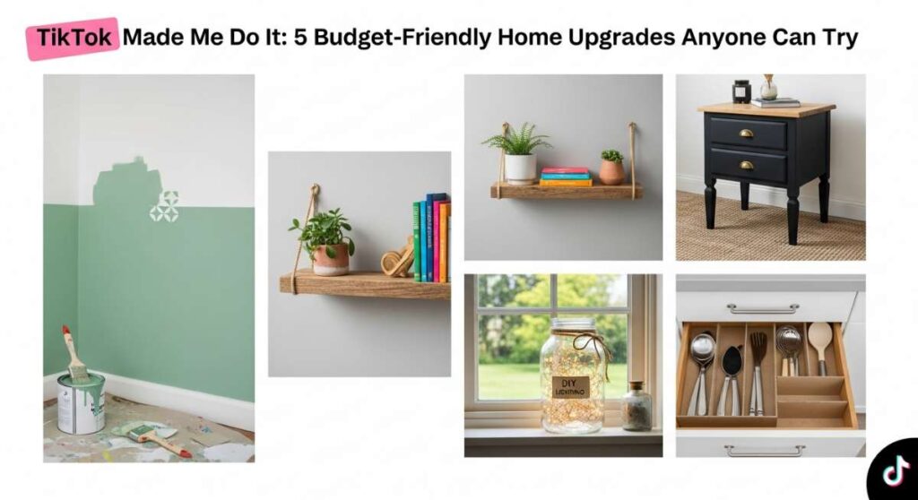 featured: tiktok made me do it: 5 budget friendly home upgrades anyone can try