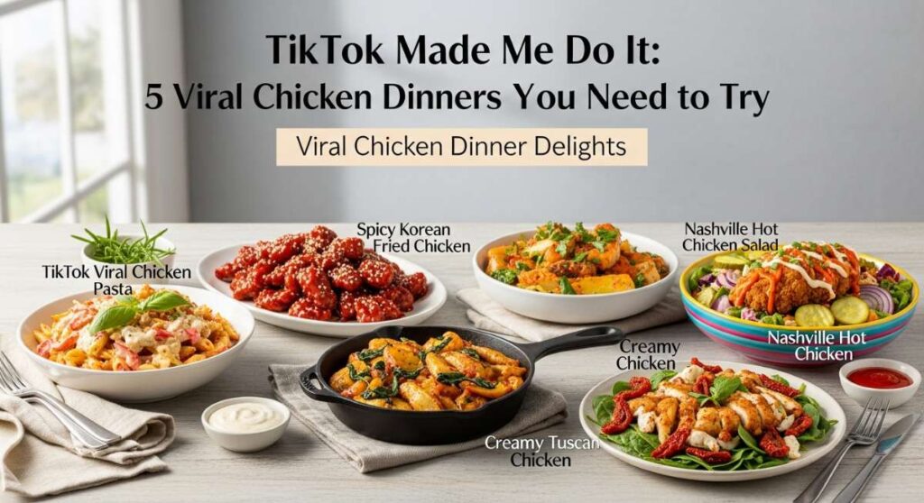 featured: tiktok made me do it: 5 viral chicken dinners you need to try