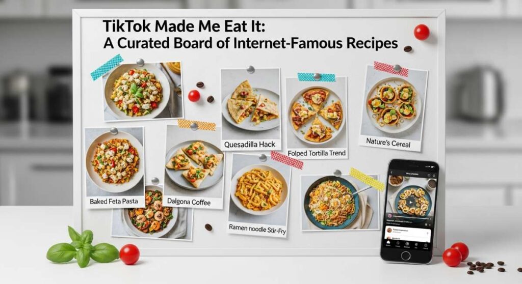 featured: tiktok made me eat it: a curated board of internet famous recipes