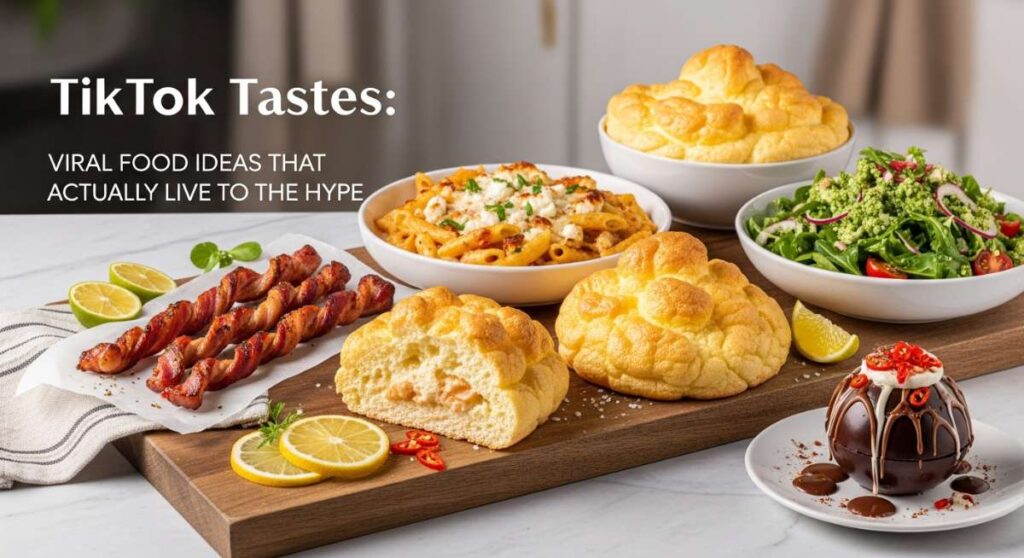 featured: tiktok tastes: viral food ideas that actually live up to the hype