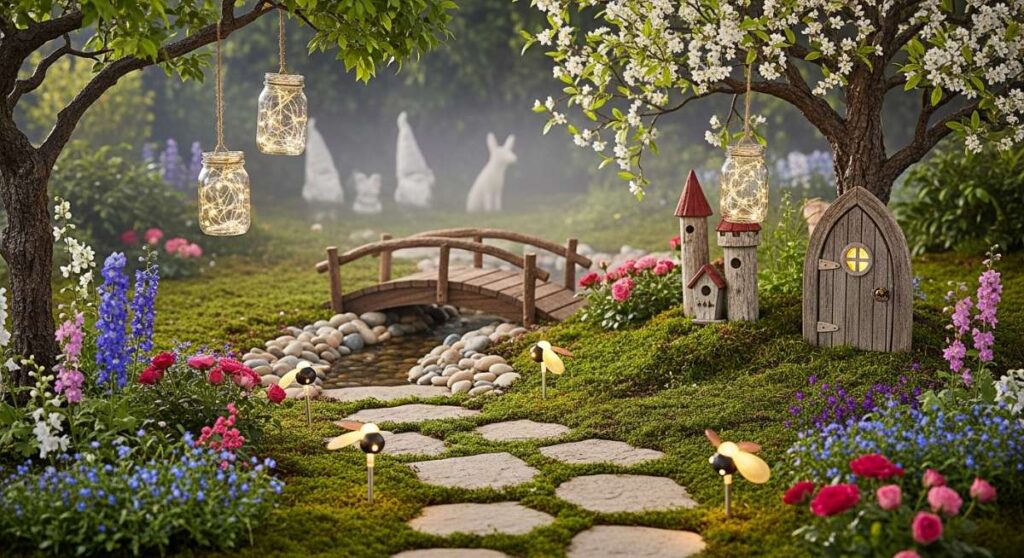featured: transform your backyard into a fairytale: 7 diy enchanted garden ideas