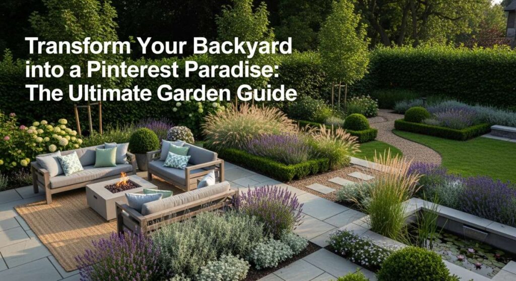 featured: transform your backyard into a pinterest paradise: the ultimate garden guide