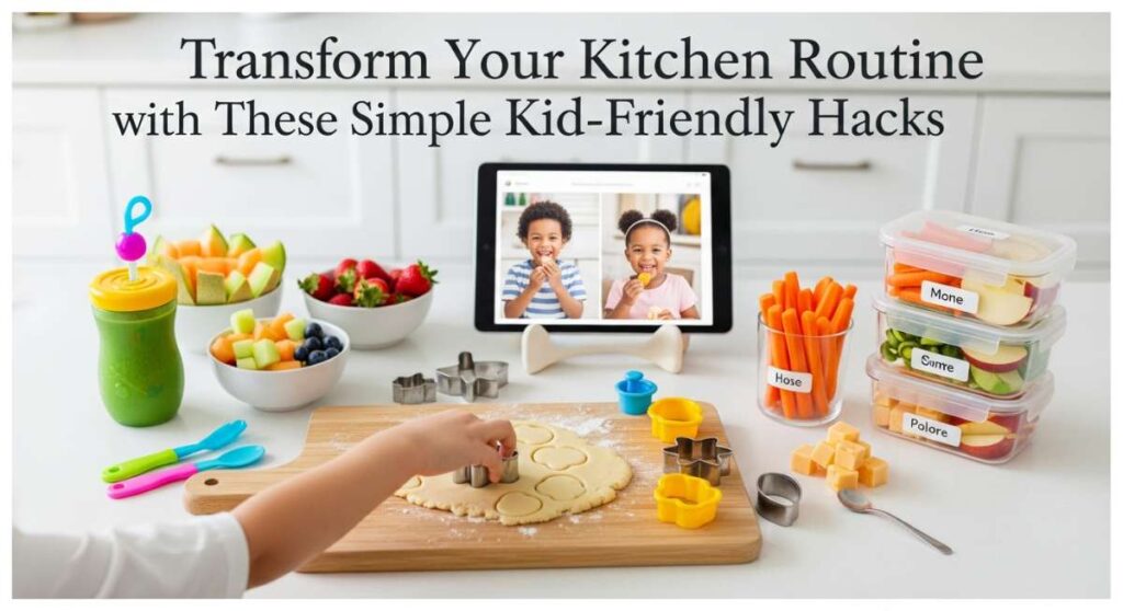 featured: transform your kitchen routine with these simple kid friendly hacks