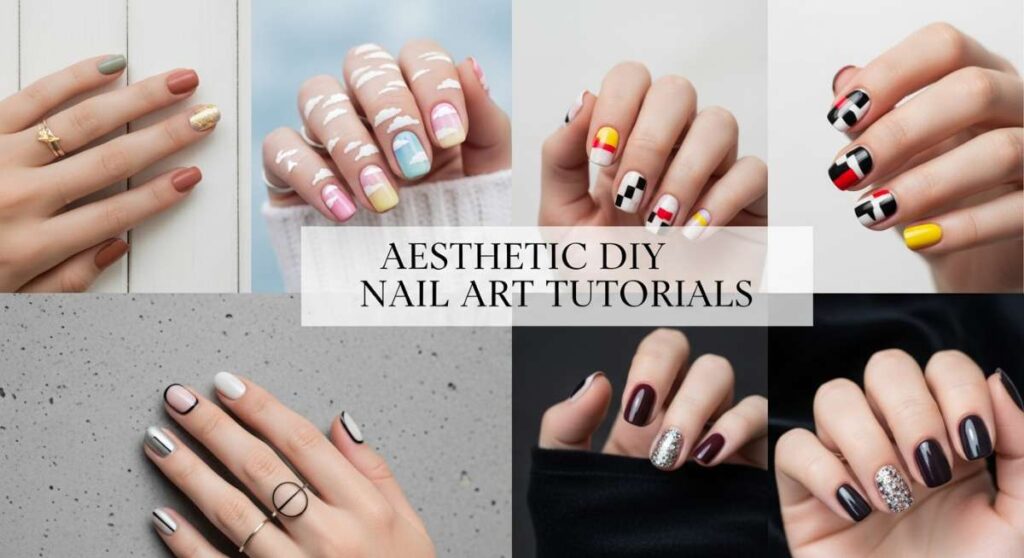 featured: transform your manicure: aesthetic diy art for every vibe