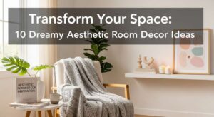 featured: transform your space: 10 dreamy aesthetic room decor ideas