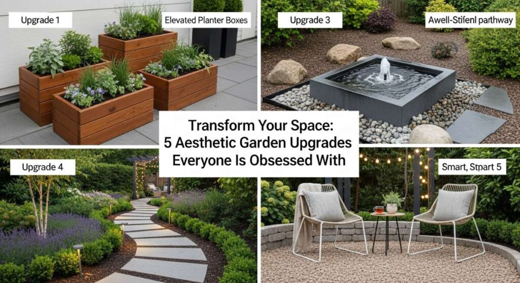 featured: transform your space: 5 aesthetic garden upgrades everyone is obsessed with