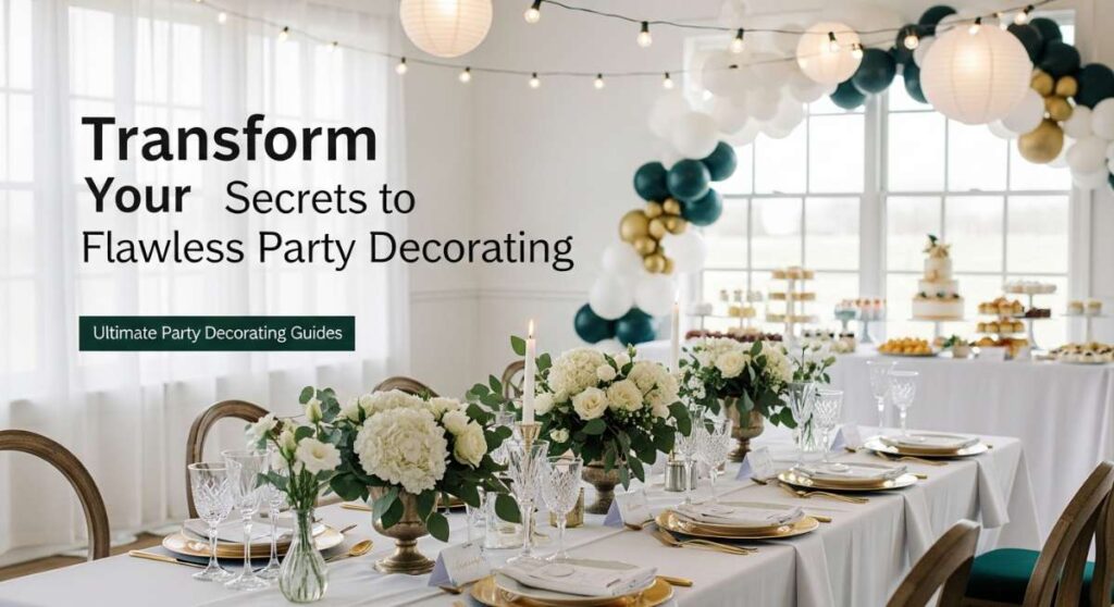 featured: transform your space: secrets to flawless party decorating