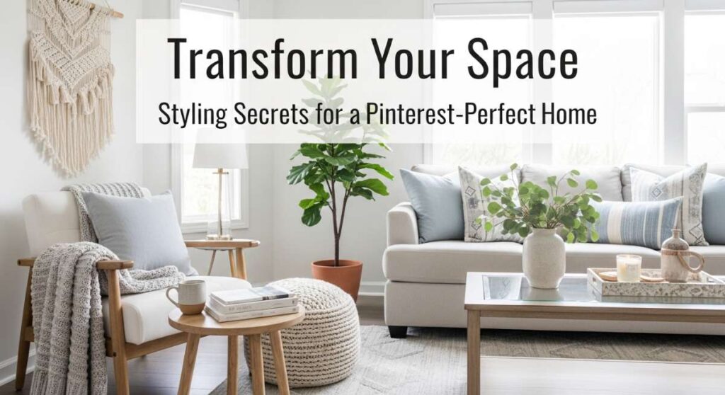 featured: transform your space: styling secrets for a pinterest perfect home