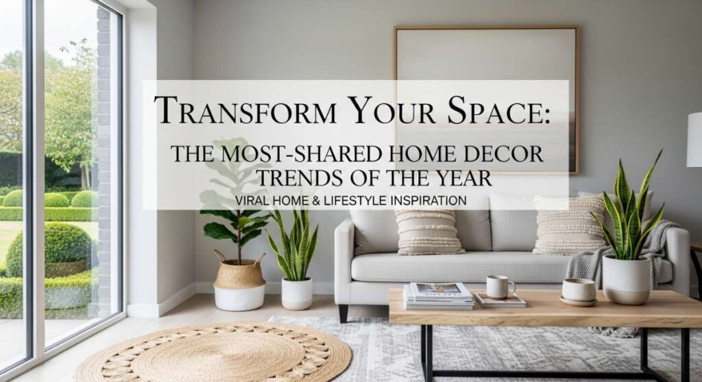 featured: transform your space: the most shared home decor trends of the year