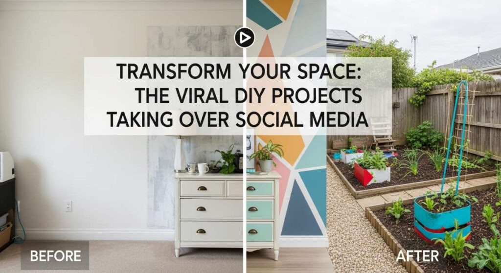 featured: transform your space: the viral diy projects taking over social media