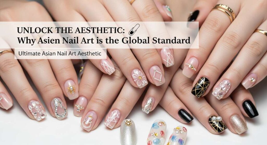 featured: unlock the aesthetic: why asian nail art is the global standard