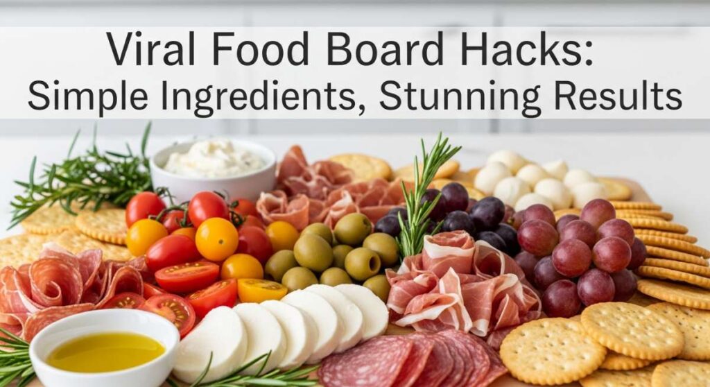 featured: viral food board hacks: simple ingredients, stunning results