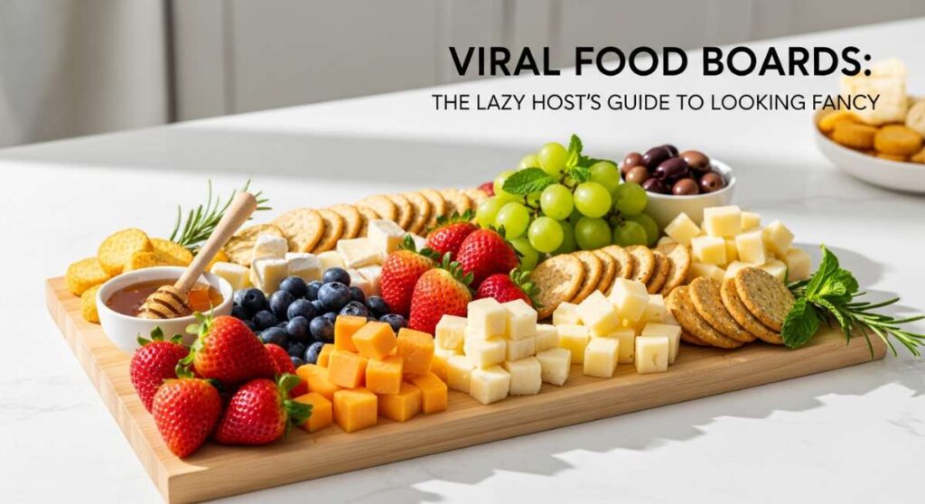 featured: viral food boards: the lazy host's guide to looking fancy