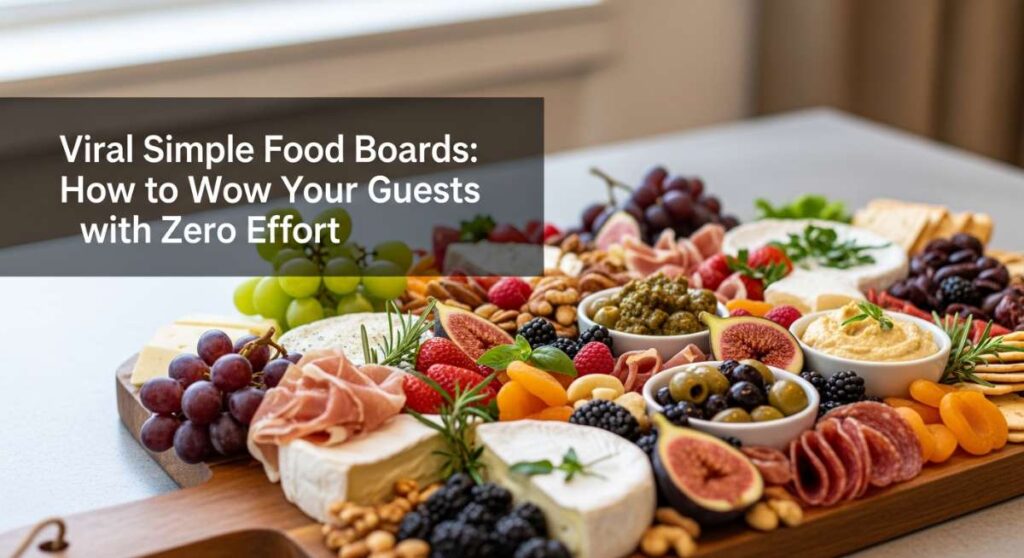 featured: viral simple food boards: how to wow your guests with zero effort