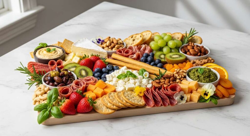 featured: viral snack boards: simple ingredients, maximum impact