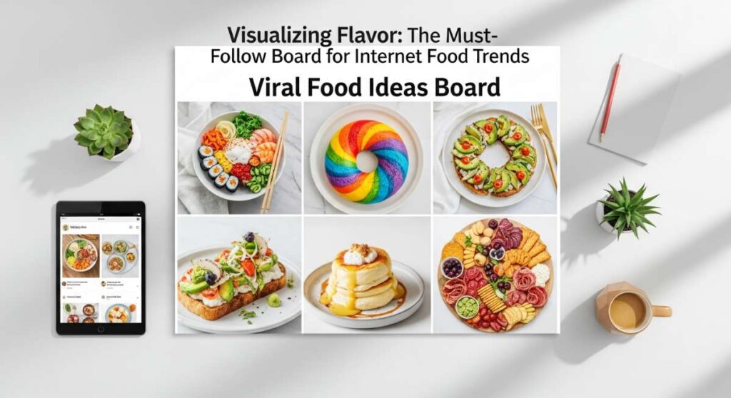 featured: visualizing flavor: the must follow board for internet food trends