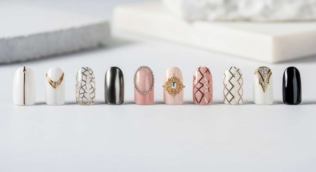 featured: vogue ready: 10 high fashion nail designs redefining elegance