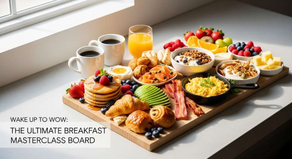 featured: wake up to wow: the ultimate breakfast masterclass board guide
