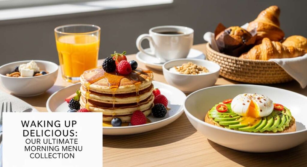 featured: waking up delicious: our ultimate morning menu collection