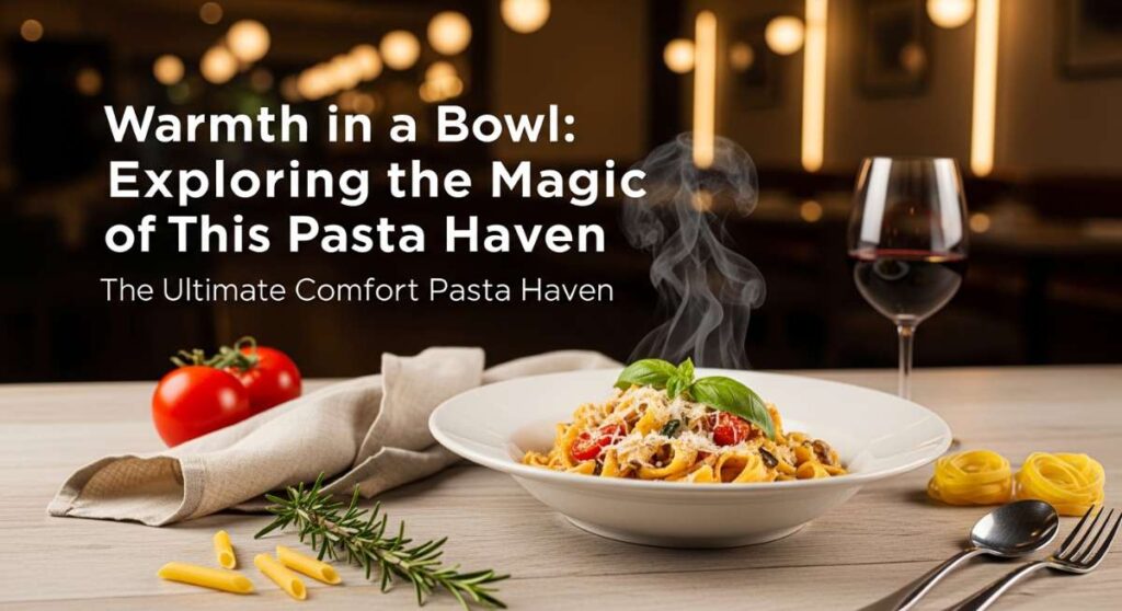 featured: warmth in a bowl: exploring the magic of this pasta haven