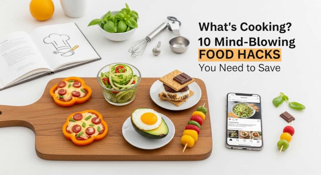 featured: what's cooking? 10 mind blowing food hacks you need to save