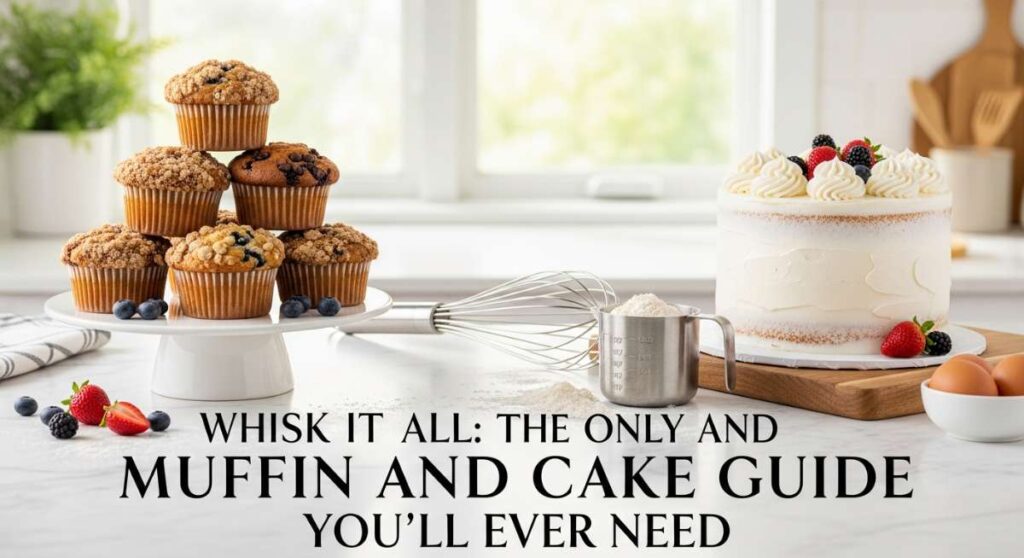 featured: whisk it all: the only muffin and cake guide you’ll ever need