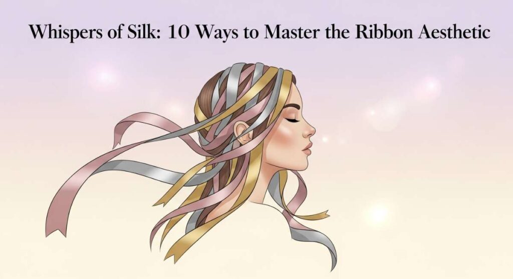 featured: whispers of silk: 10 ways to master the ribbon aesthetic