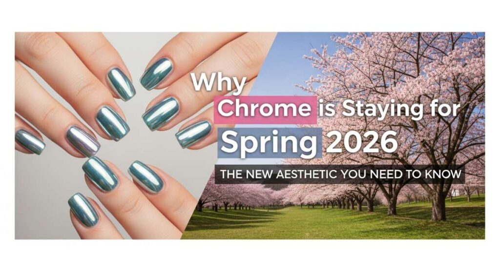 featured: why chrome is staying for spring 2026: the new aesthetic you need to know