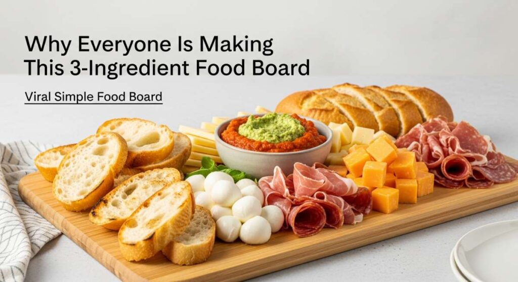 featured: why everyone is making this 3 ingredient food board