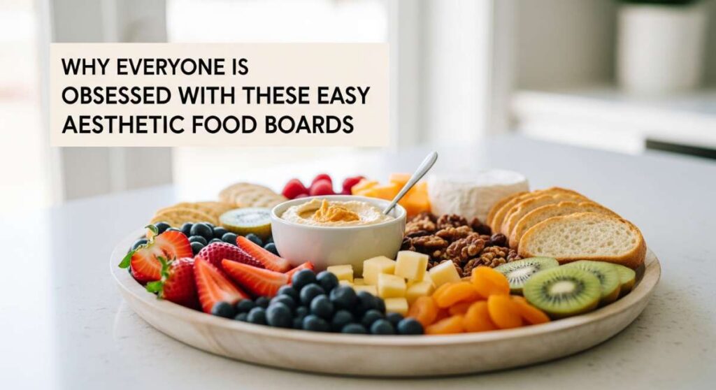 featured: why everyone is obsessed with these easy aesthetic food boards