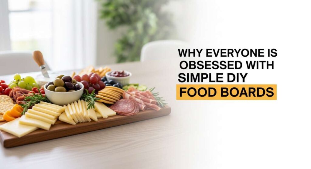 featured: why everyone is obsessed with these simple diy food boards