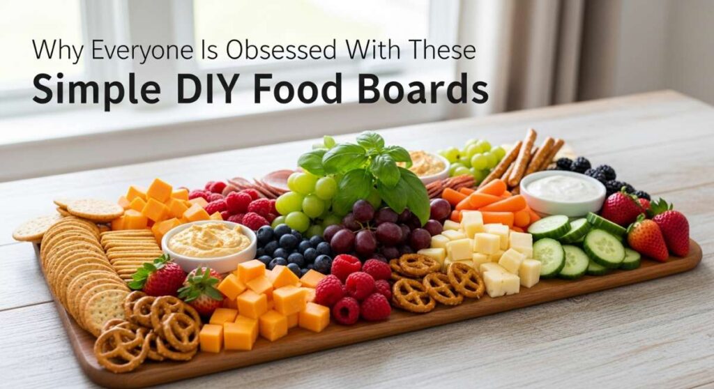 featured: why everyone is obsessed with these simple diy food boards