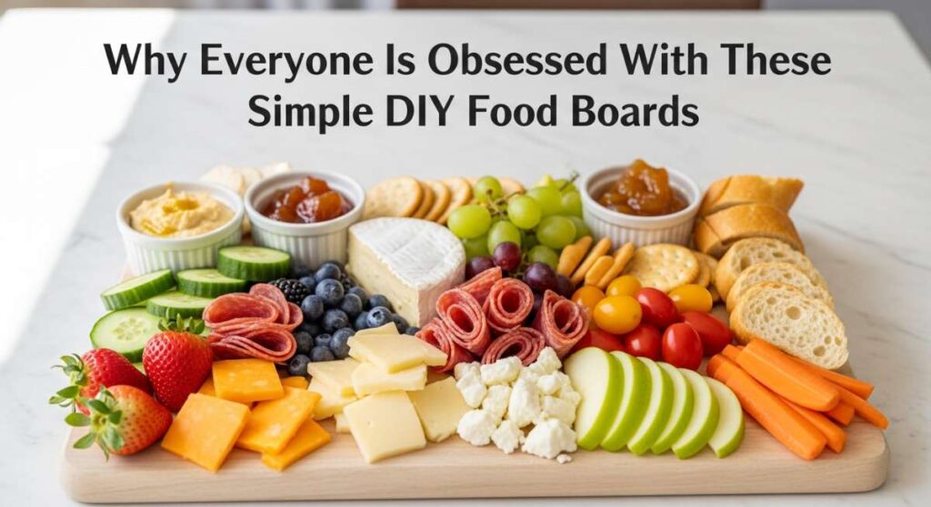 featured: why everyone is obsessed with these simple diy food boards