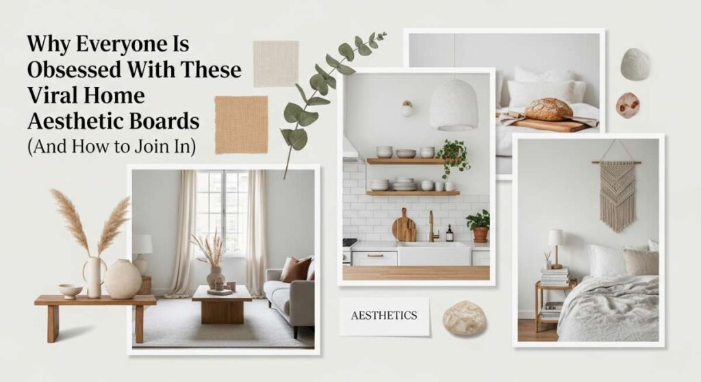 featured: why everyone is obsessed with these viral home aesthetic boards (and how to join in)
