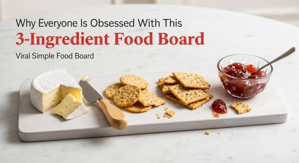 featured: why everyone is obsessed with this 3 ingredient food board