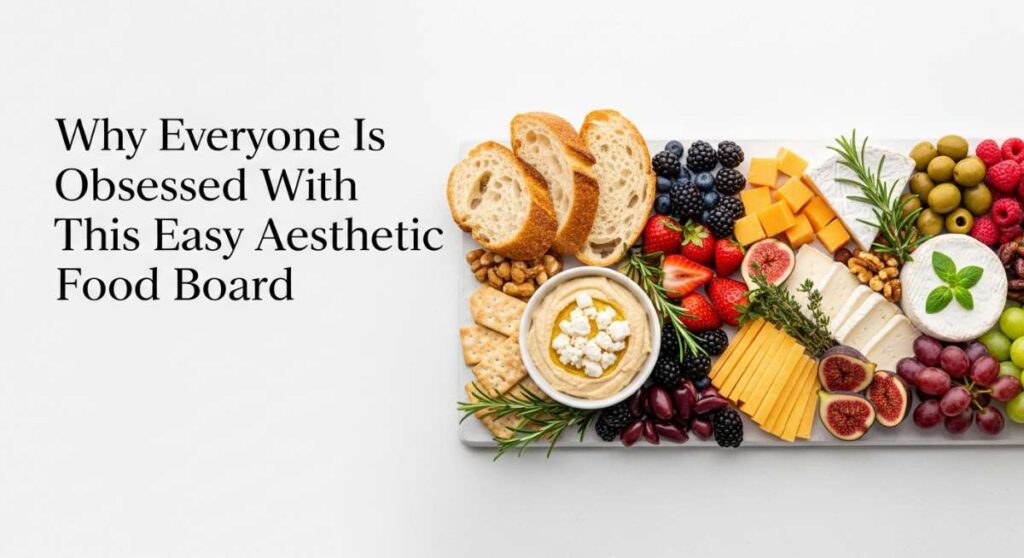 featured: why everyone is obsessed with this easy aesthetic food board
