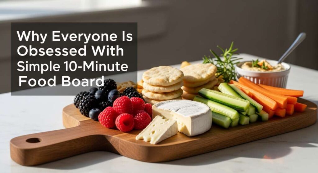 featured: why everyone is obsessed with this simple 10 minute food board