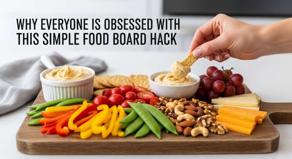 featured: why everyone is obsessed with this simple food board hack