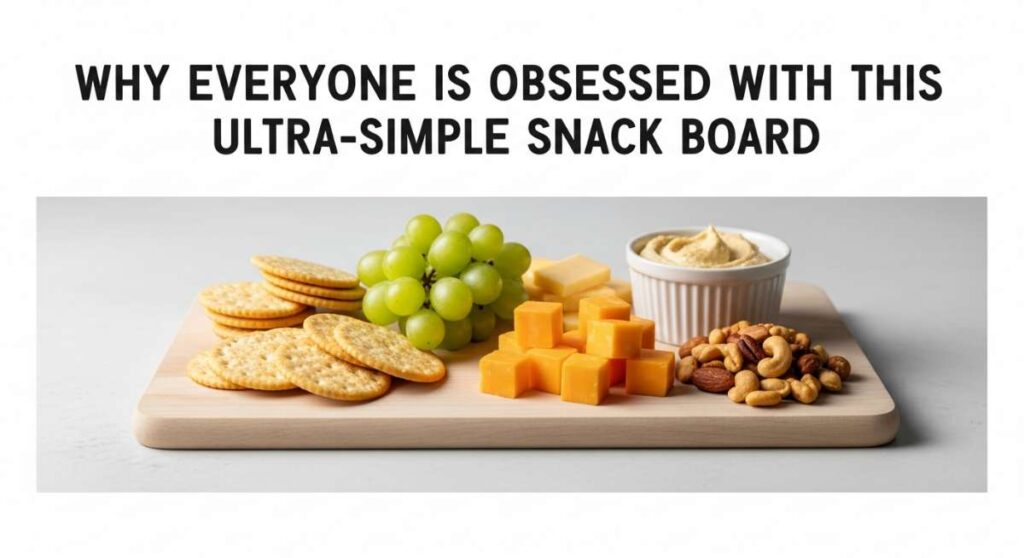 featured: why everyone is obsessed with this ultra simple snack board