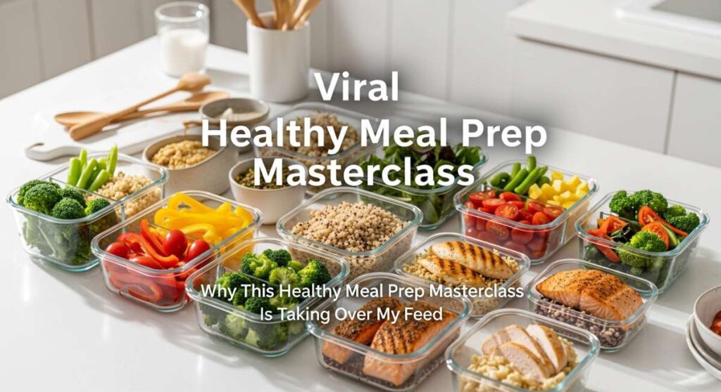 featured: why this healthy meal prep masterclass is taking over my feed