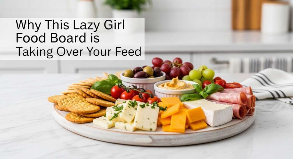 featured: why this lazy girl food board is taking over your feed