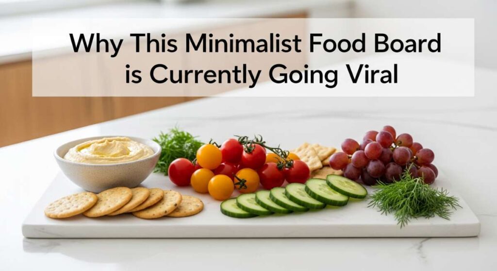 featured: why this minimalist food board is currently going viral