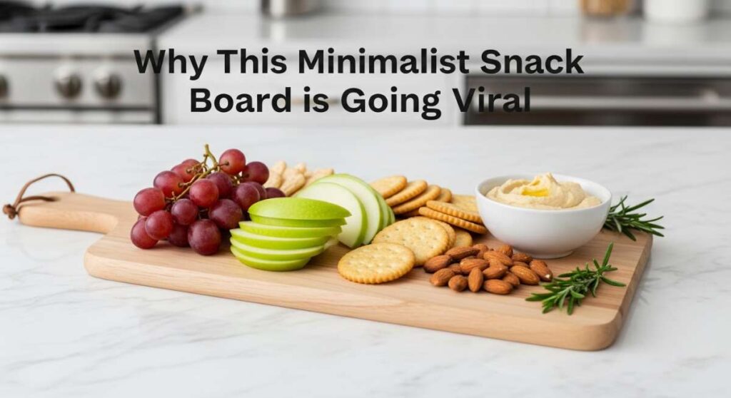featured: why this minimalist snack board is going viral