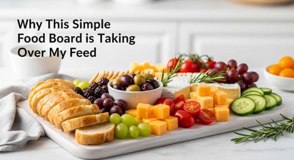 featured: why this simple food board is taking over my feed